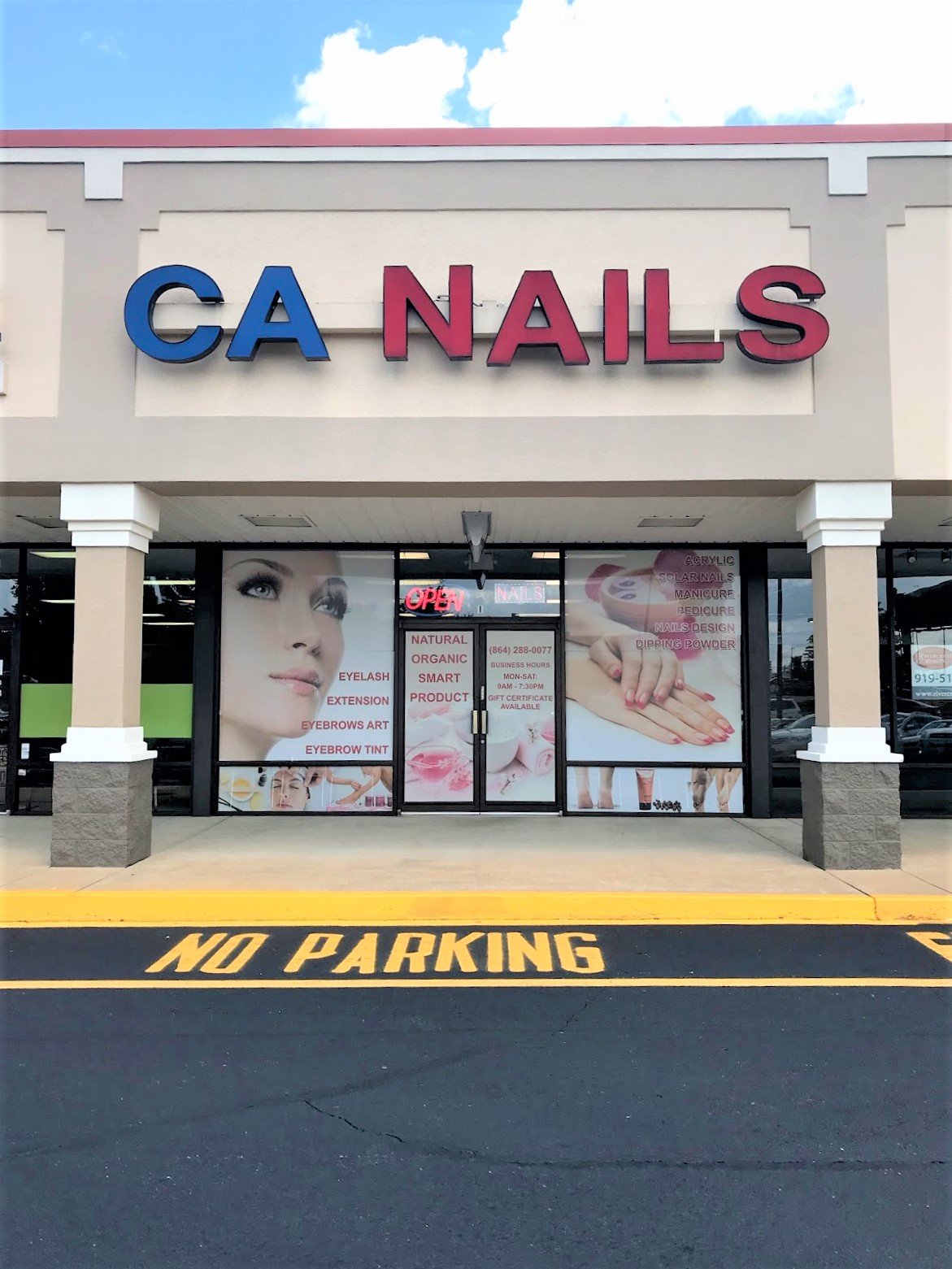 CA Nails logo